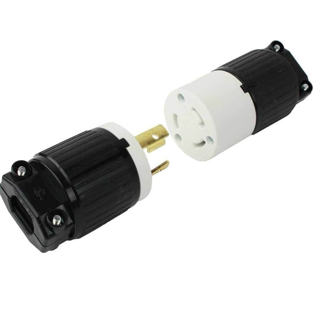 NWT Superior Electric YGA017-KIT 30 Amp 250 Volt Male Female Twist Lock